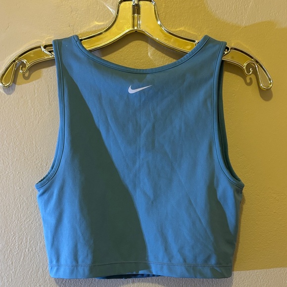 Nike Tops - Nike Blue Crop Top